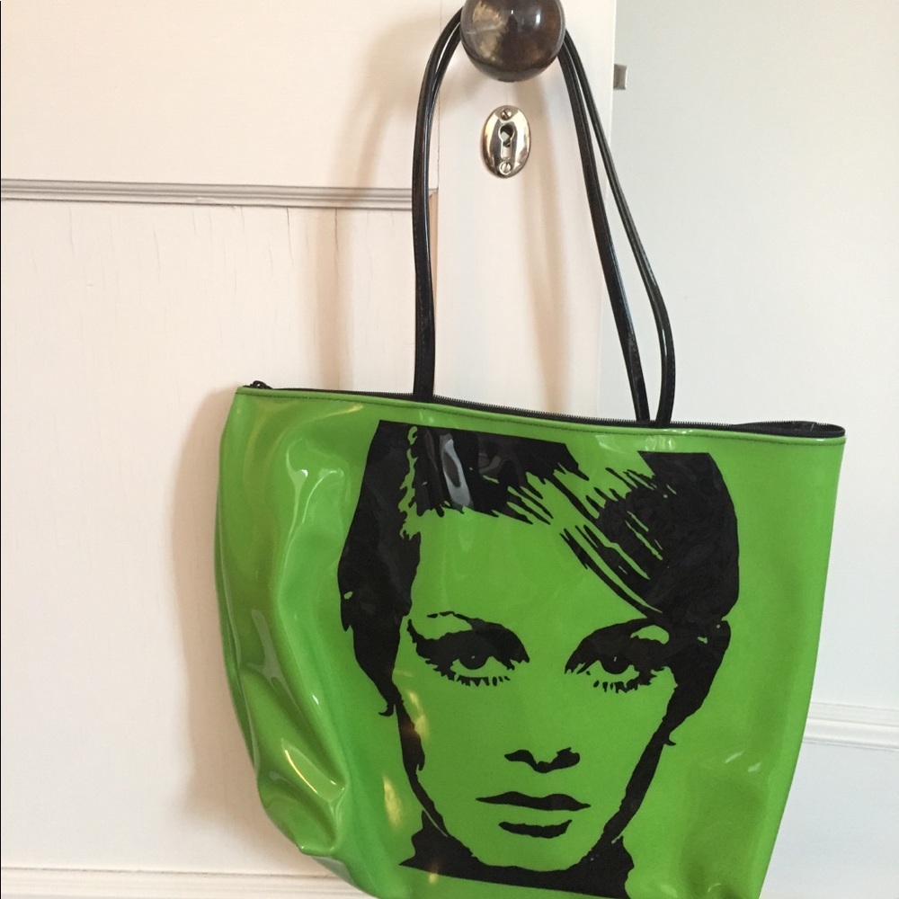 Acrylic Twiggy Bag - Neon Green